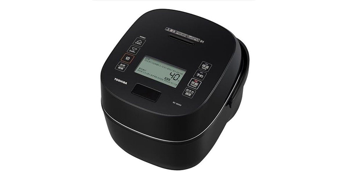 TOSHIBA(東芝) 炊飯器 炎匠炊き 5.5合 RC-10VSV(K) グラン