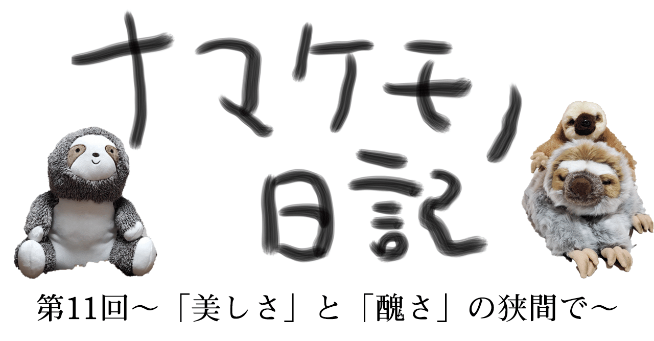 ナマケモノ日記 第11回 美しさ と 醜さ の狭間で 認定npo法人 京都自死 自殺相談センター Sotto Note