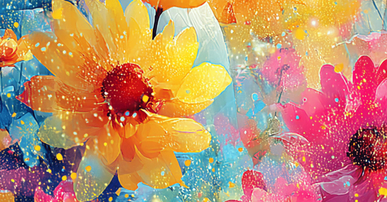 AIアート『向日葵』を構図別に紹介します｜藍空｜そら【AIアート