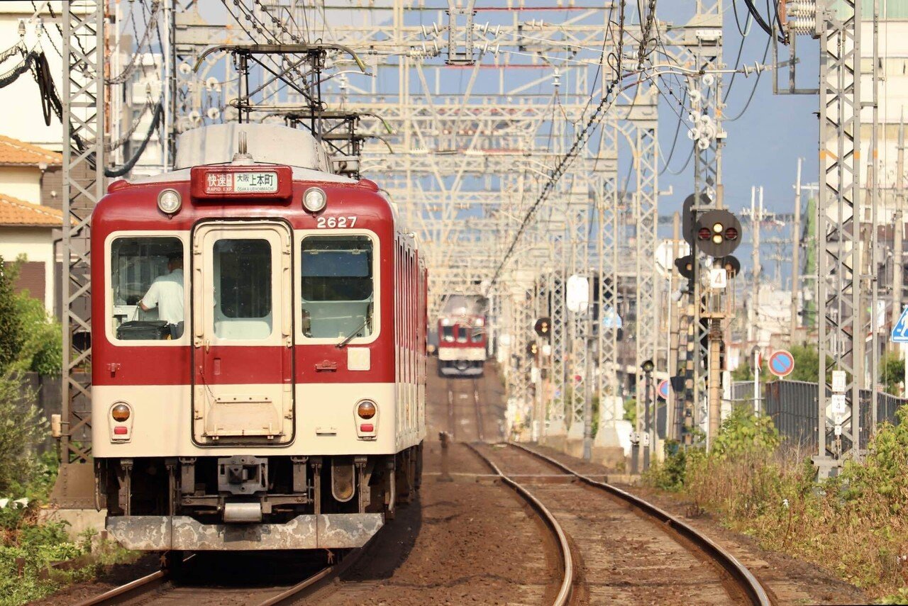 8/15、今朝の近鉄大阪線📸｜かずき