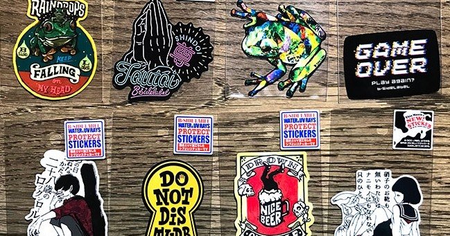 下北沢 ステッカー専門店 ビーサイドレーベルで神対応を受けた話 92 こひまる Kohimaru Note