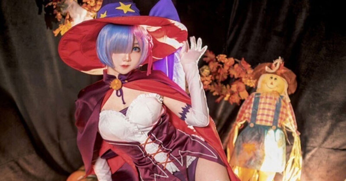 B139 ゼロから始める異世界生活 レム コスプレ 衣装 レム # ハロウィン Amazon.co.jp: Re：ゼロから始める異世界生活 レム 魔法少女