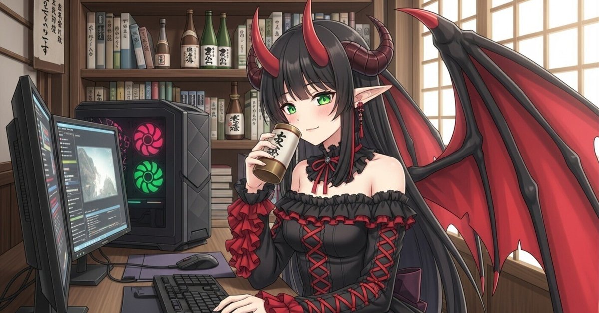 ずんだもんMV自動生成ソフト爆誕！無職悪魔ヒルダちゃん、徹夜