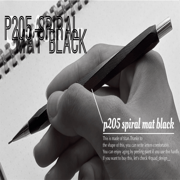 ▷Spiral p205 matblack◁｜翔