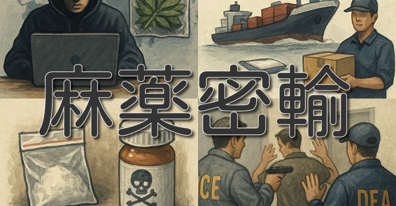 麻薬密輸の現状と麻薬捜査官の業務｜100nen_take