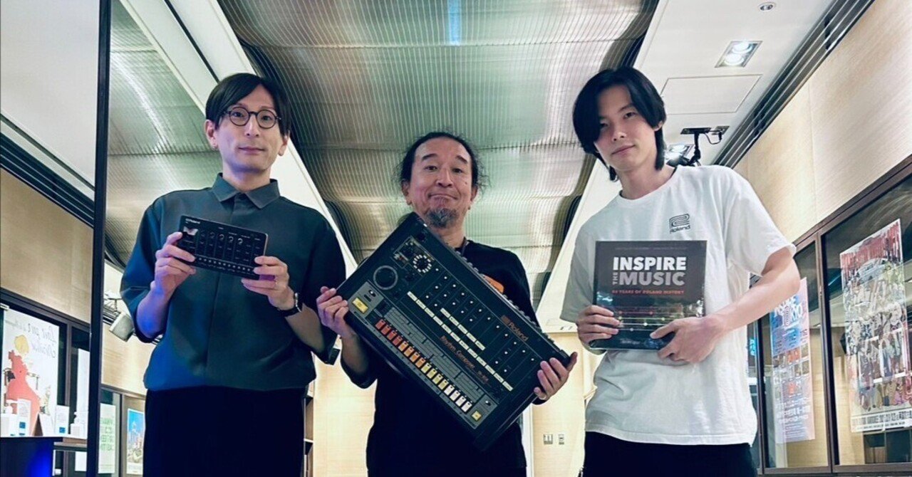 SEKITOVAとRoland寺内岳＆久保和広が語るTR-808｜J-WAVE『TOKYO