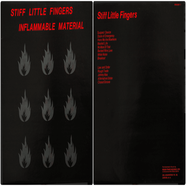 Stiff Little Fingers 日本盤レコード Stiff Little Fingers ‎- Suspect Device [1978 UK] | PoP'n'RoLL Records