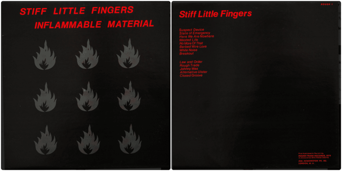 インフレーマブル・マテリアル／スティッフ・リトル・フィンガーズ