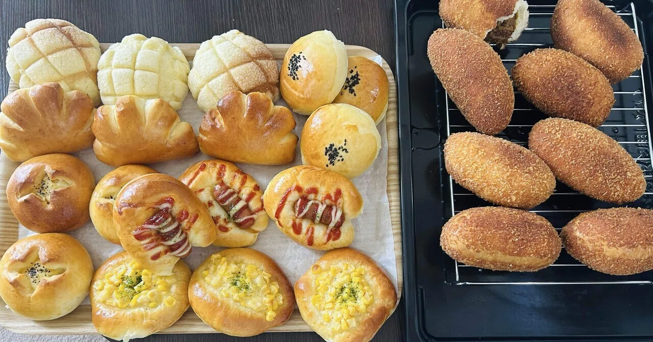 大量のパンを焼いたぞ〜！｜猫の額