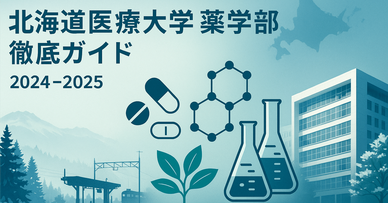 北海道医療大学薬学部 詳細解説 偏差値 学費 国家試験 進級 留年