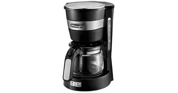 コーヒーメーカー・エスプレッソマシン DeLonghi ICM12011J-BK BLACK デロンギ ドリップコーヒーメーカー ICM12011J-BK インテンス