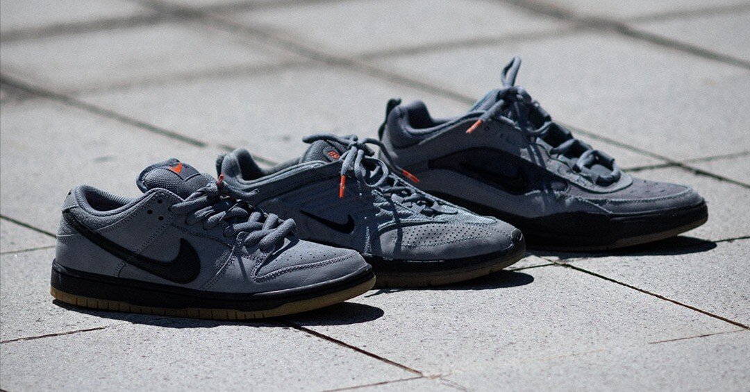 Nike Ishod スケートボードシューズ オレンジ/ブラック　Safari スケートショップ限定のNIKE SB、スケートボード経済圏、スケート