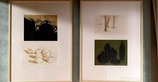 鏑木清方、朝涼、希少高級画集画、新品額装付 鏑木清方、朝涼、希少高級画集画、新品額装付