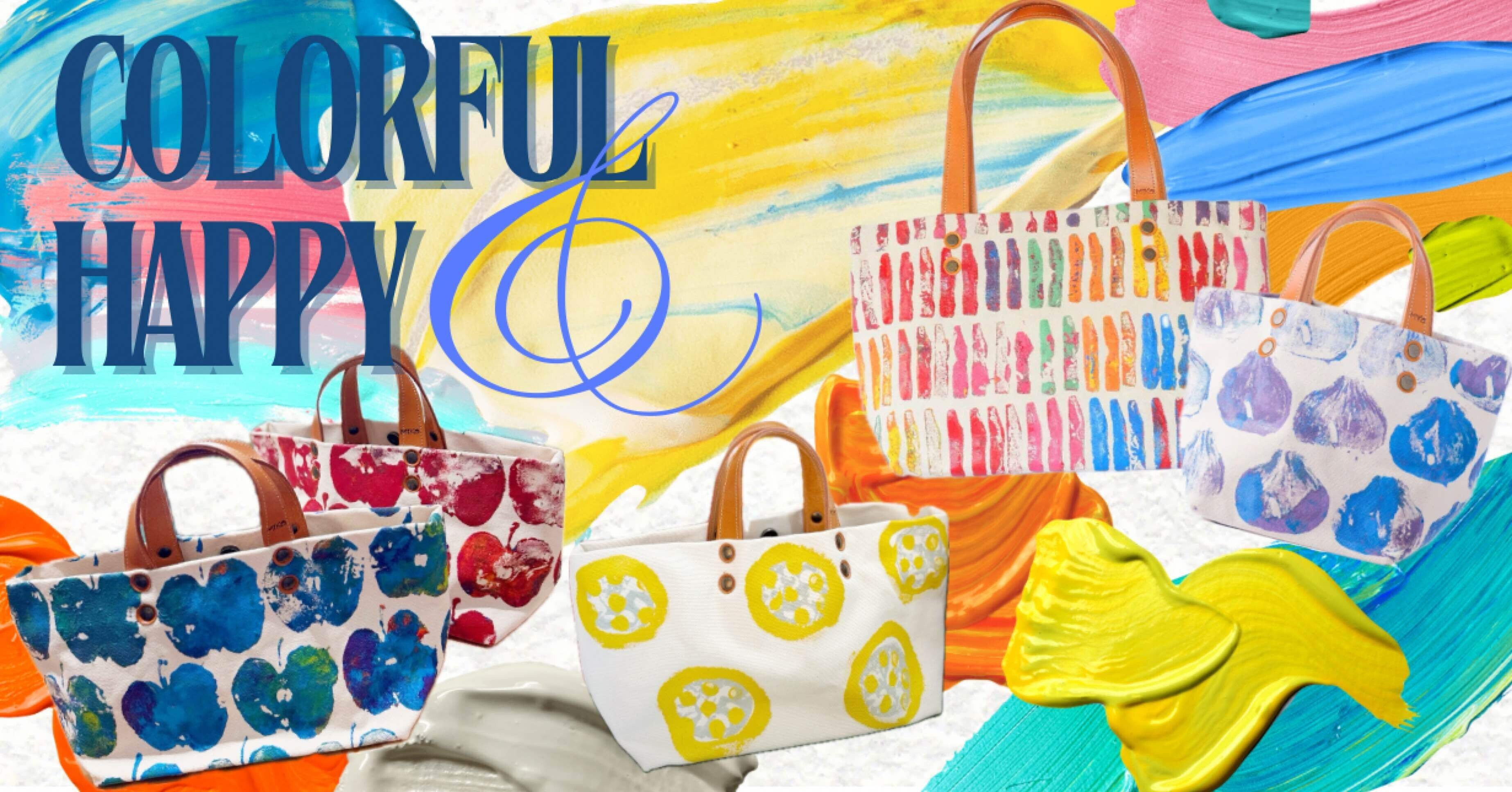 熊本・上天草発！《Miko BAG》 ―キャンバスに広がるカラフルな世界 ―｜志庵