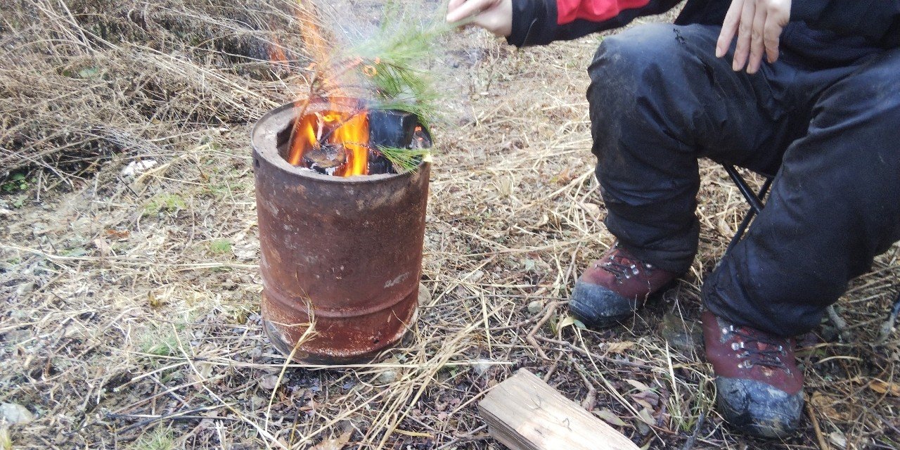 ペール缶ウッドガスストーブの作り方 津和野ヤモリーズ Note