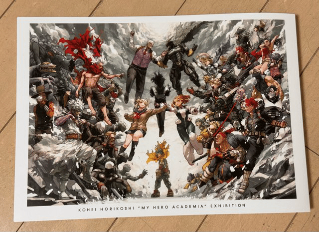 展覧会レポ】ヒロアカ原画展行ってきました（CREATIVE MUSEUM TOKYO