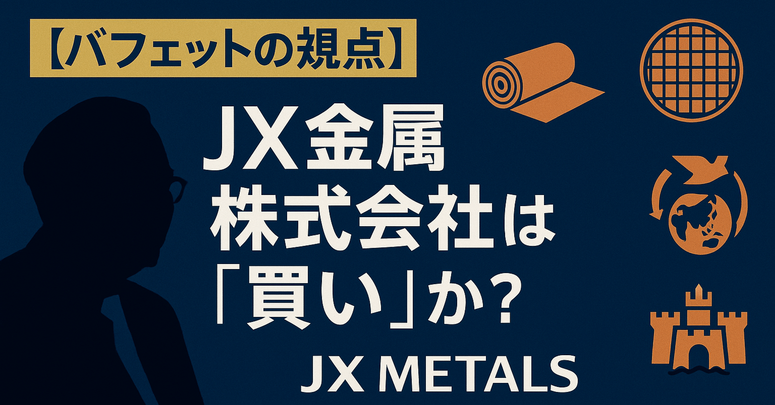 バフェットの視点】JX金属株式会社は『買い』か？ — AI革命を支える