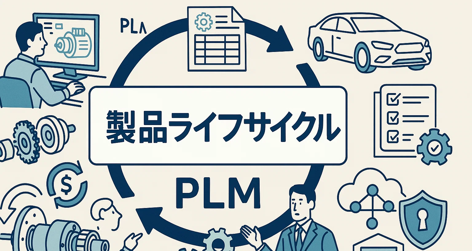 ものづくりをつなぐ製品ライフサイクル — PLM総合ガイド - 設計｜Transia（トランジア）｜note