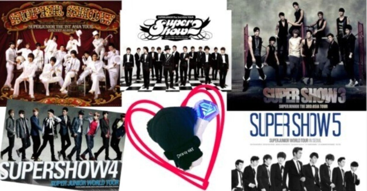 SUPERJUNIOR💙SUPERなWEEK Vol.1 SUPERSHOW 1▸︎▹︎▸︎▹︎5