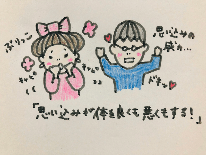 思い込みが体を良くも悪くもする まるメガネ Note