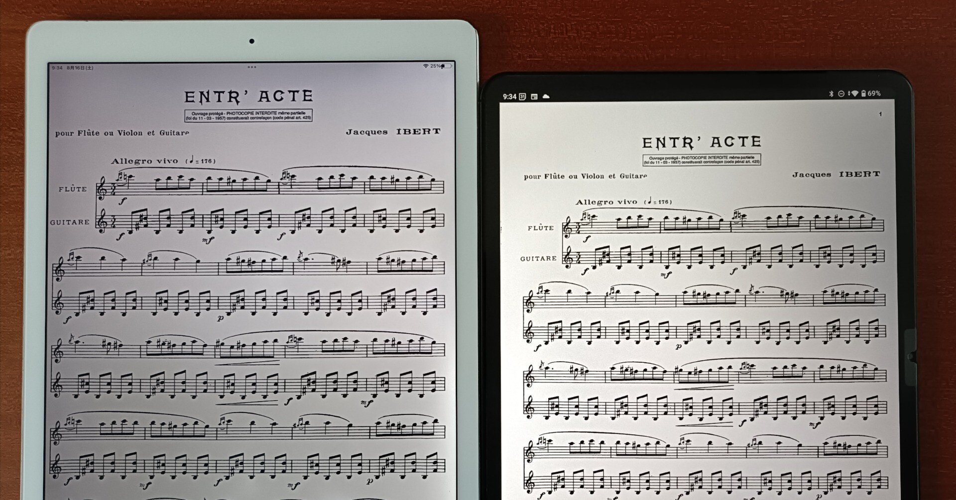 GVIDO 2画面電子楽譜タブレット新品未使用元箱付き◉「残3台特別出品」◉ 楽譜】世界初！2画面の電子楽譜『GVIDO』、お取り扱いしています