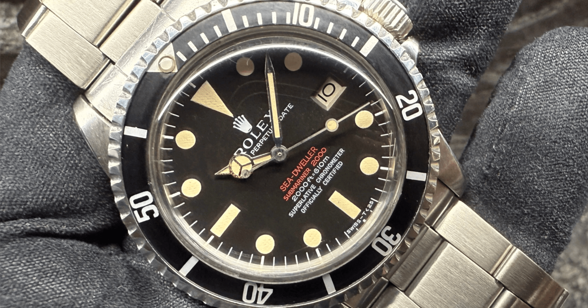 希少 激渋ヴィンテージ 赤シードゥエラー 1665 MK2ダイヤル 68年｜金子 剛