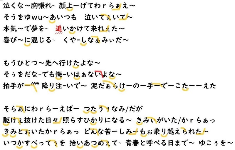 解説シート Wacci 空に笑えば Sakiko Note 解説シート Wacci 空に笑えば Sakiko Note
