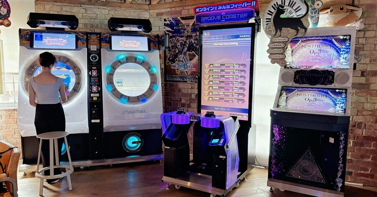 ロンドンで太鼓の達人！？カフェで日本のゲーセン発見記｜あさのひ