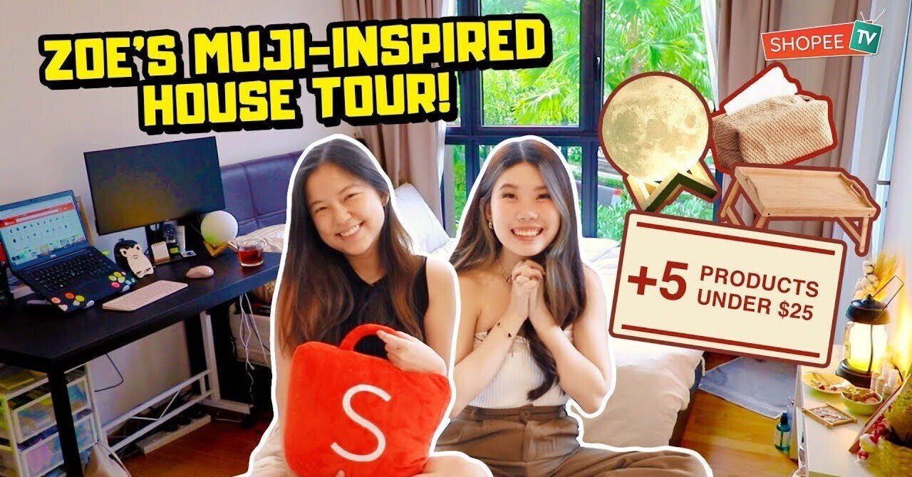 🇸🇬アパートメントハウスツアー（無印良品のホームデコレーション！）