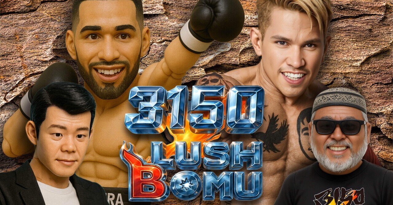 3150✖️LUSHBOMU 中央アジアと日本をつなぐ新たなボクシングの
