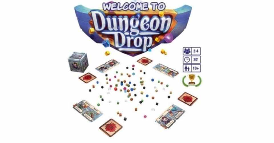 Dungeon Drop ダンジョンドロップ ルール和訳 カード和訳 2l Note