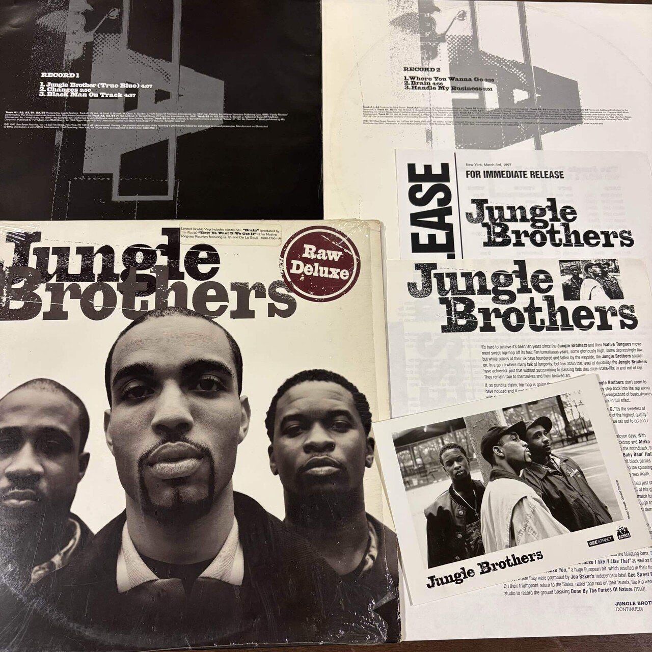 Jungle Brothers / J. Beez Wit the Remedy / Raw Deluxe｜HIP