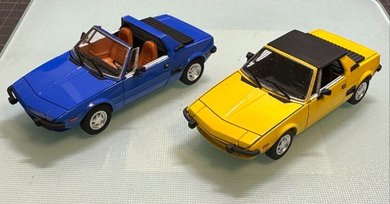ないから作る】 Fiat X1/9 （その3）｜まつかさ模型工房