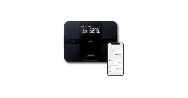 オムロン 体重体組成計 HBF-230T-SWをレビュー！スマホ連動が