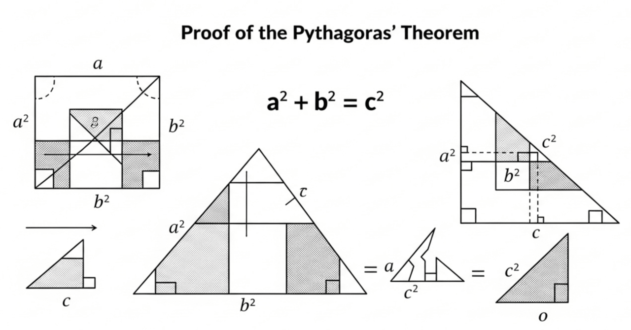 ピタゴラスの定理の証明