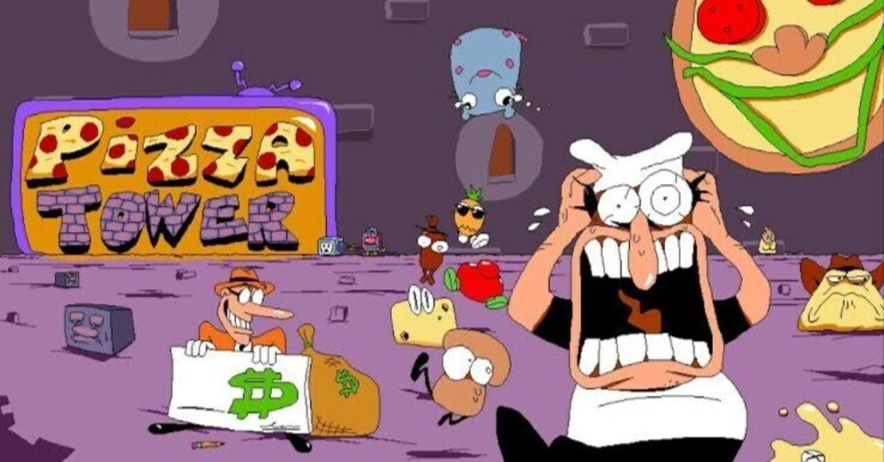 ピザ屋のおっさんがカオスな世界を超高速で駆け抜けていく神ゲー