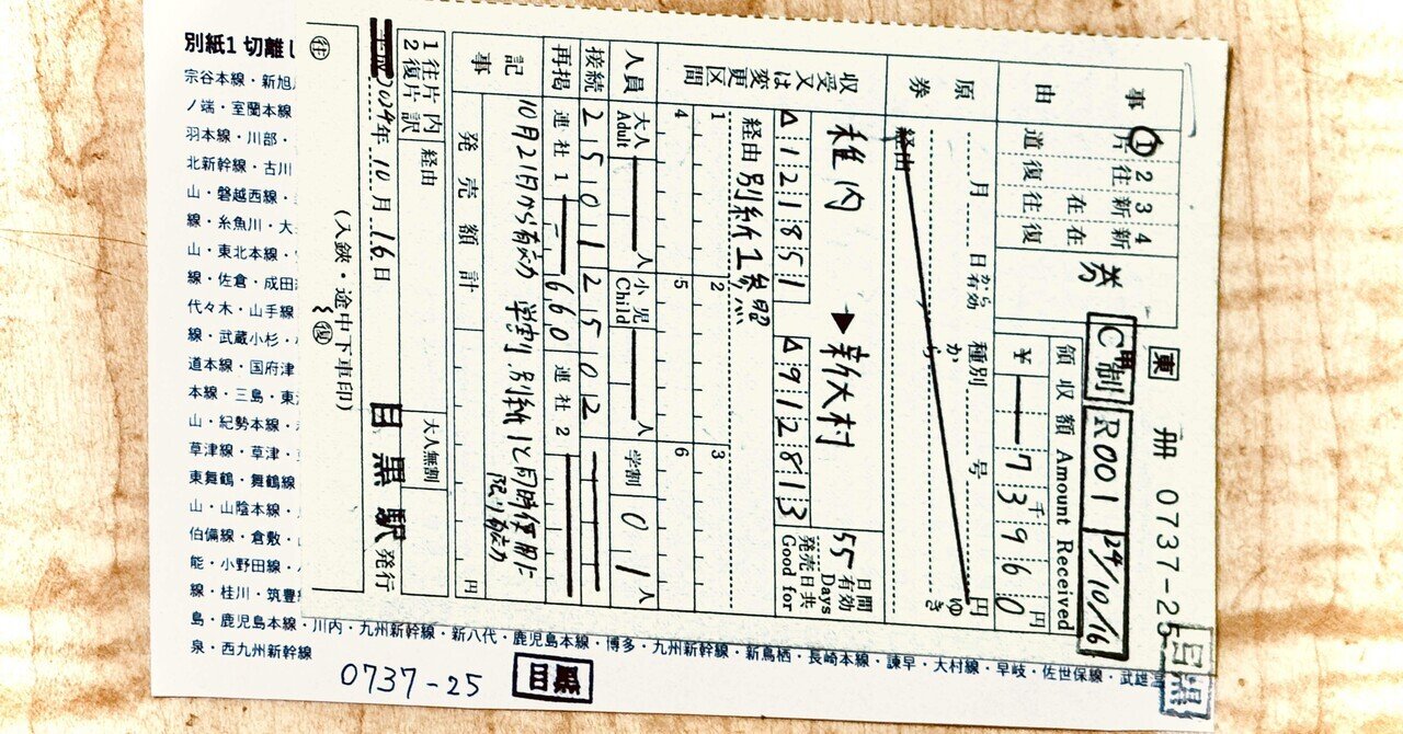 46日間日本一周】#00 最長片道切符と事前準備｜あきたびの旅日記