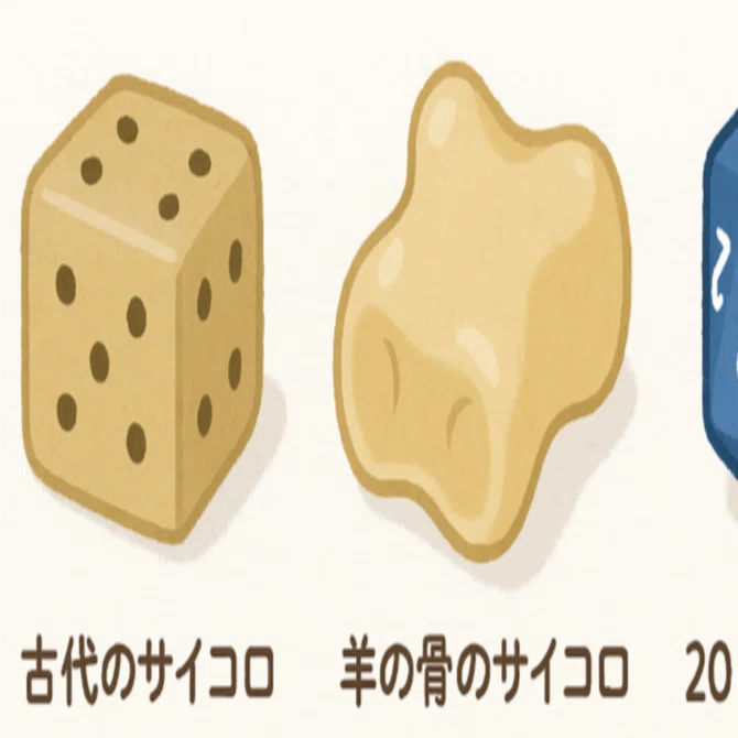 サイコロの長い歴史から学ぶ「遊び」と「文化」?｜ささもん先生