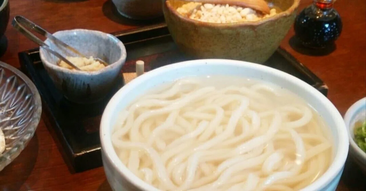 根津 うどん 釜 竹