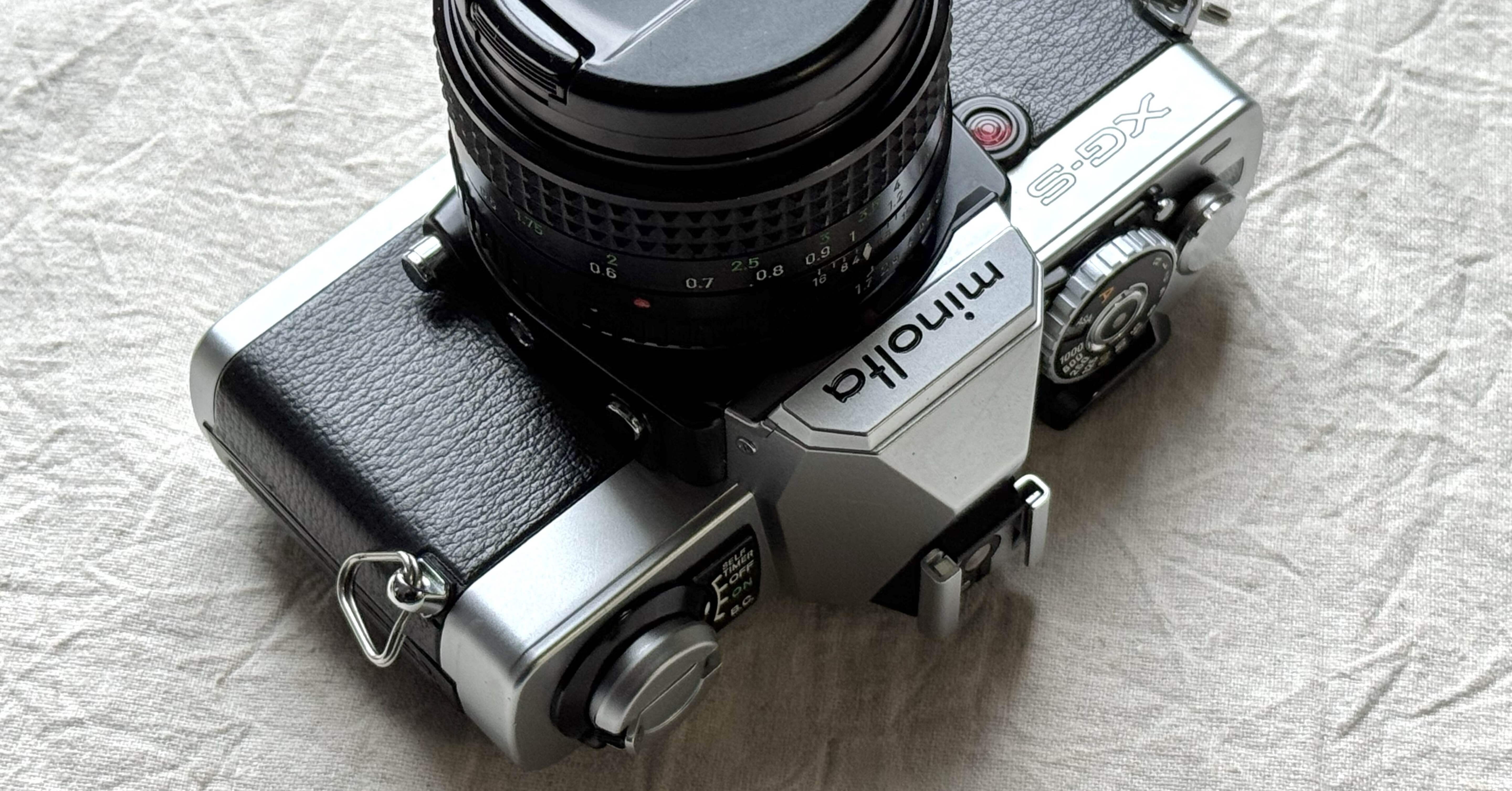 MINOLTA XG-Sの使い方｜tayutau kakera