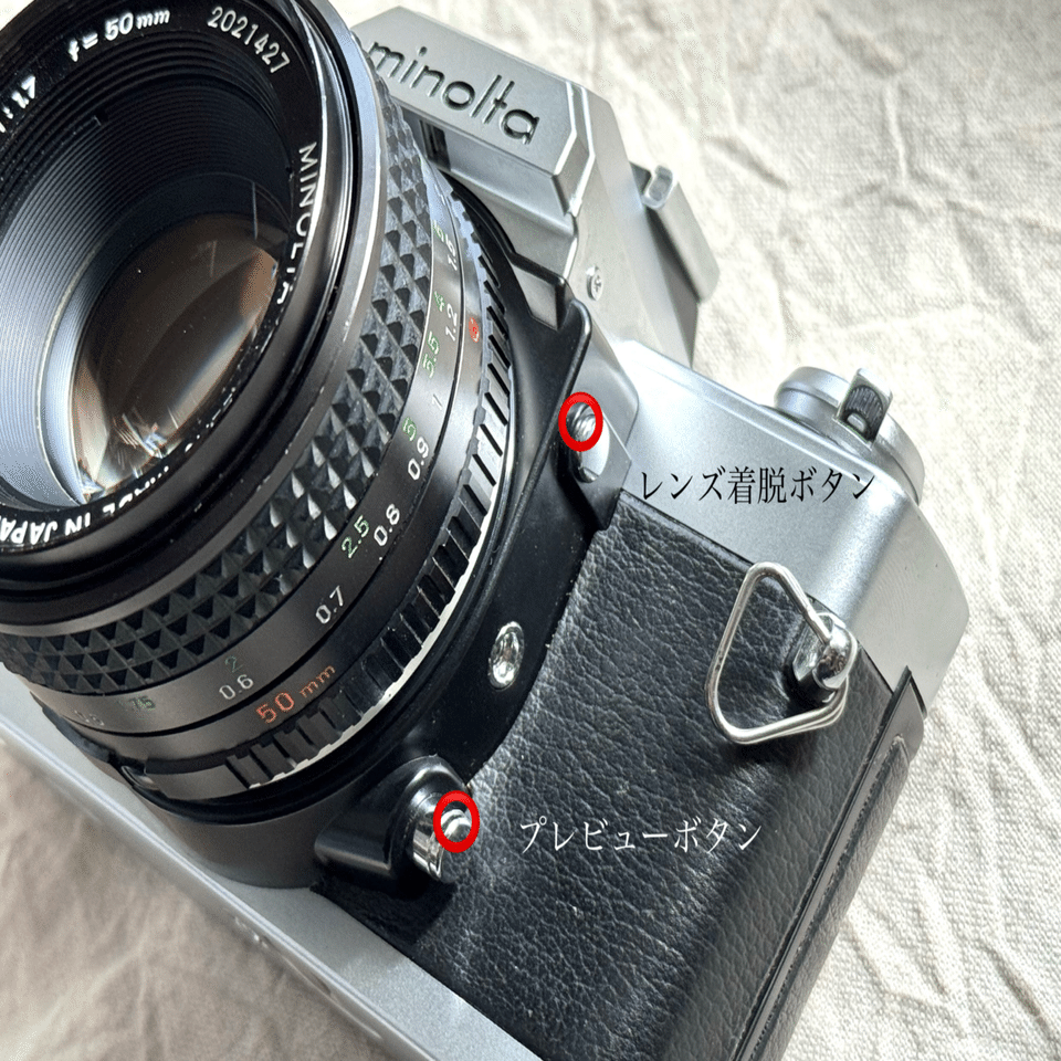 MINOLTA XG-Sの使い方｜tayutau kakera