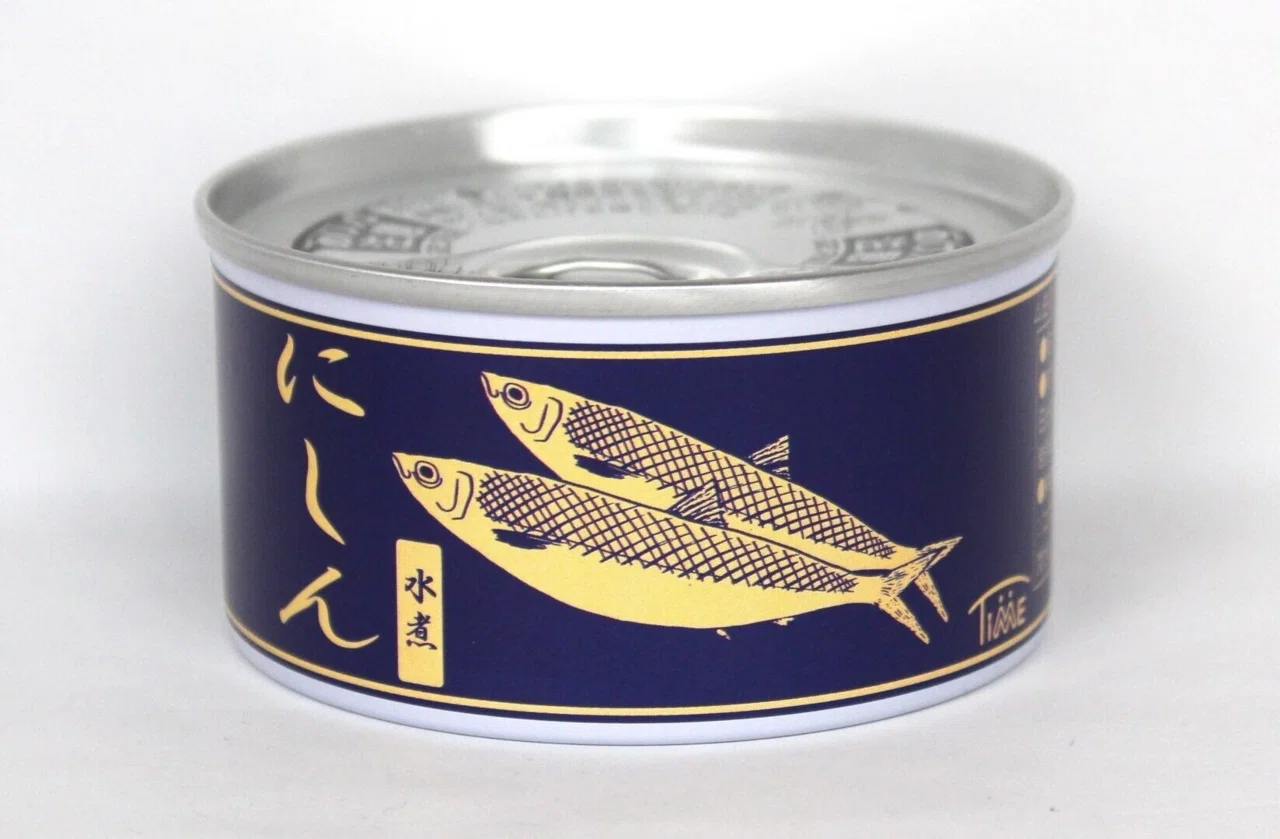 ハンキングリメ缶 Time Canned Foods Easy Cooking] Herring and Pumpkin Gyoza Skin Pie