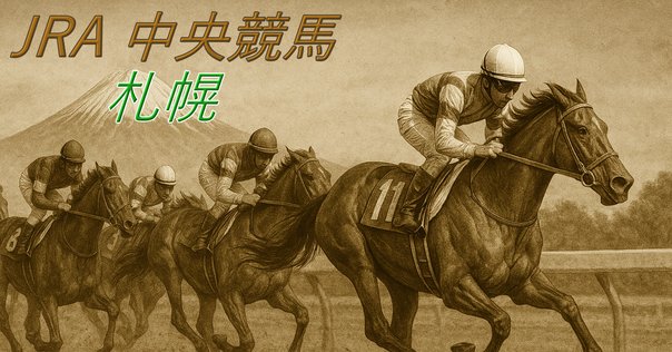 2025/08/17（日） 札幌11R 札幌記念｜マックおじさん
