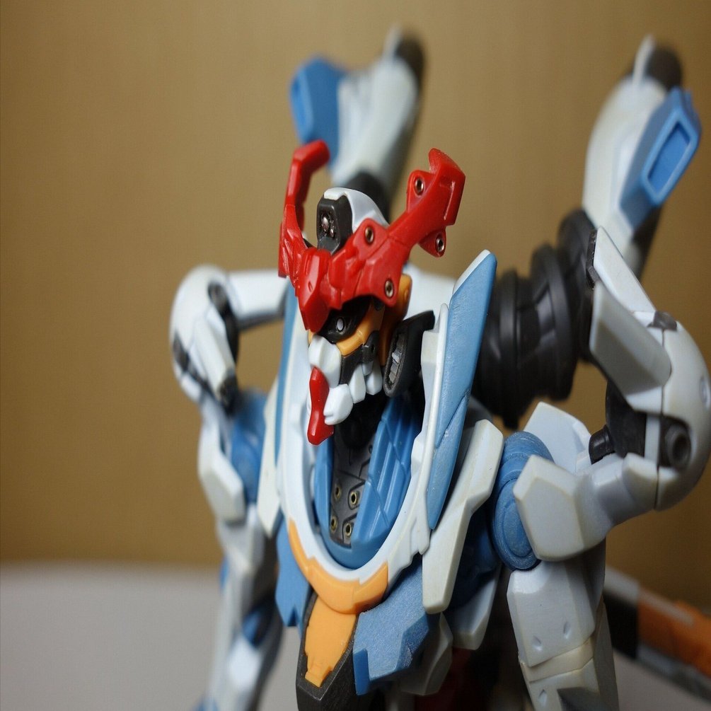 HG GQuuuuuuX (ジークアクス)制作】パート16 (頭部のディティール