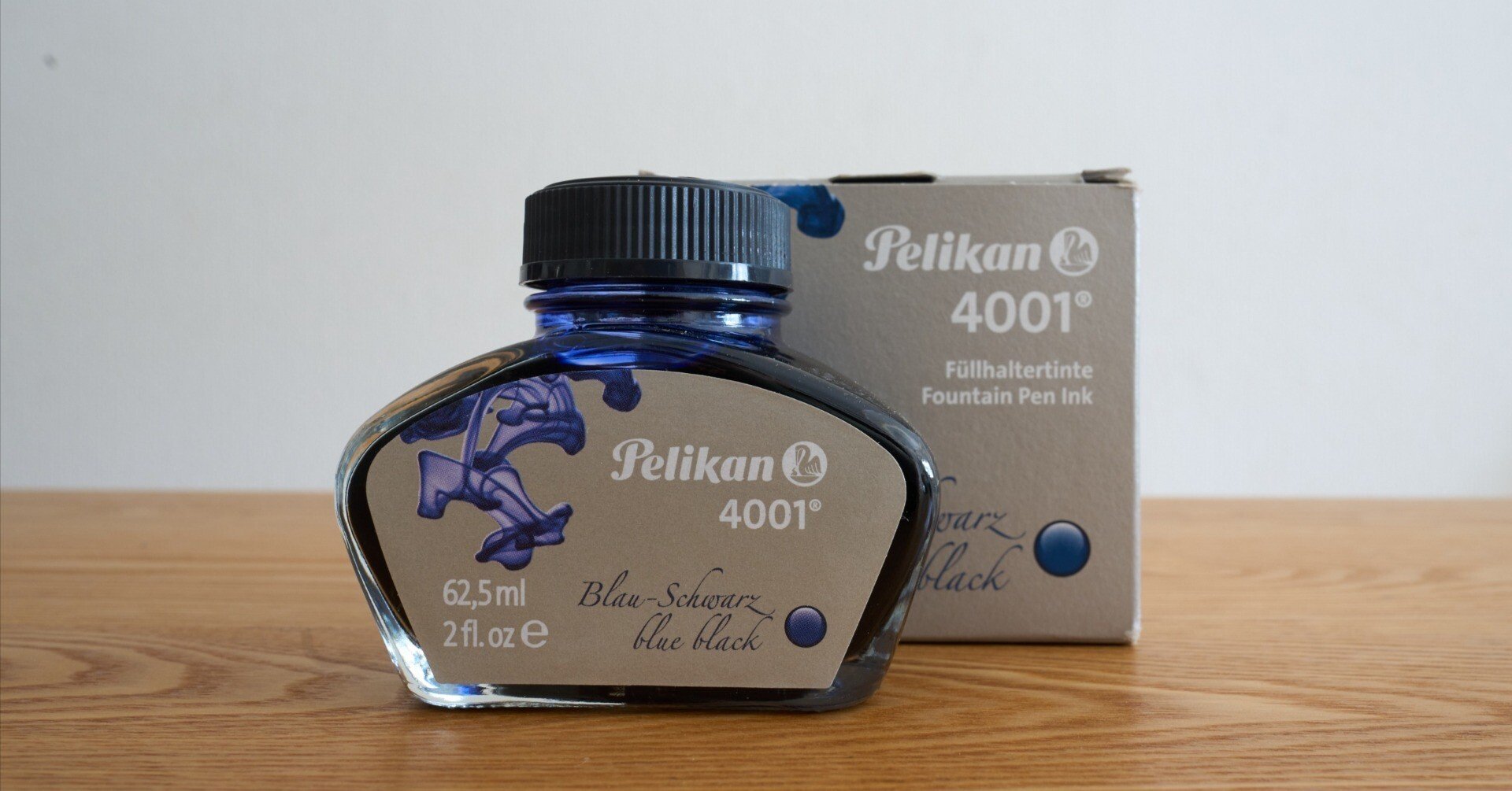 万年筆のブルーブラックインクを入れ替え｜凡太