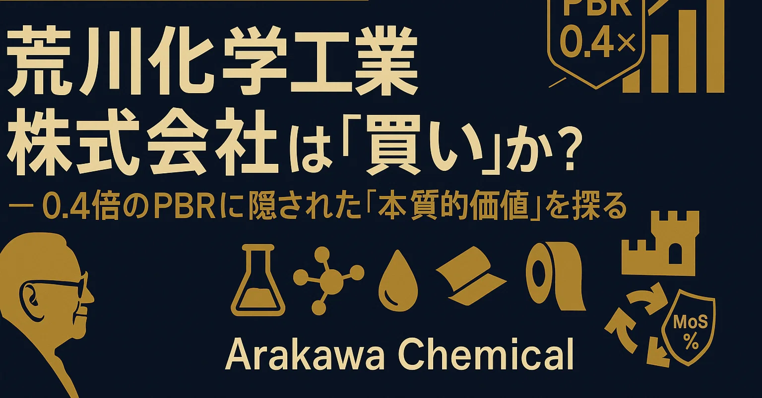 荒川 化学 工業 株価