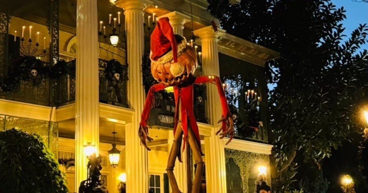カリフォルニアディズニー ディズニーランド ハロウィンホーンテッド