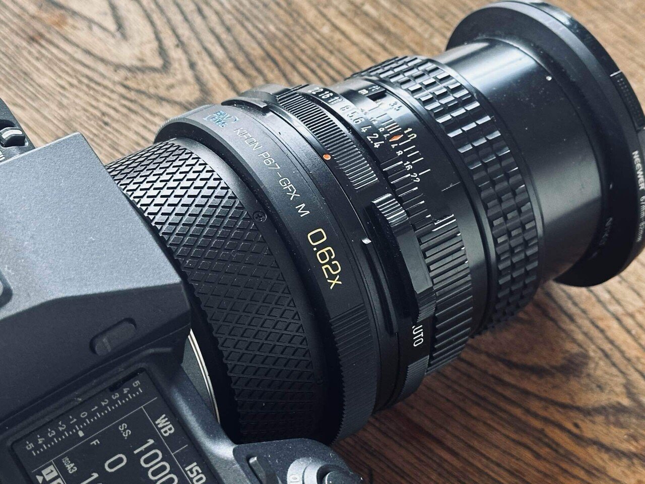 ペンタックス67カメラでマクロ撮影ヘリコイド ペンタックス67