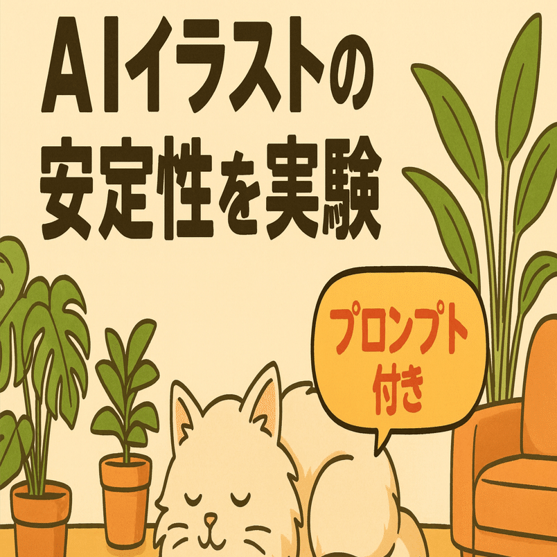 GPT-5】AIイラスト安定性の比較実験｜6種類の画風で生成してみた