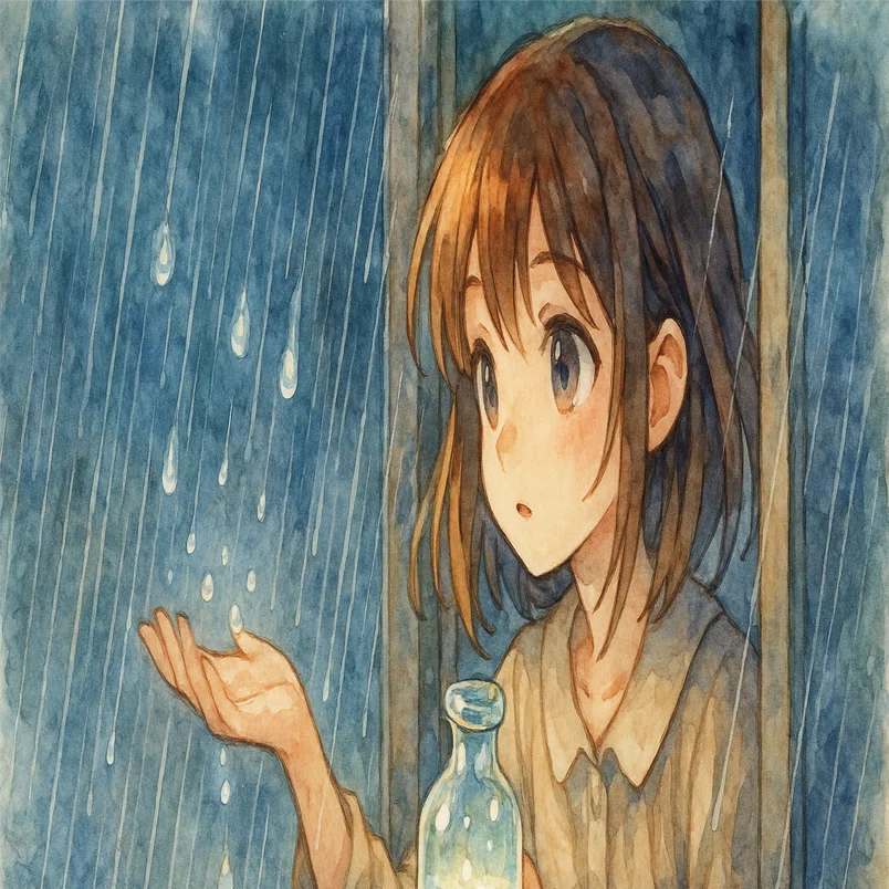 カラフルな水彩画 幻想的な人物像 F 6サイズ ChatGPTで幻想的な水彩画を生成する！ユニークなプロンプトの設計図